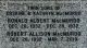 Marker - Archibald MacMurdo ba