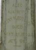 Marker - George M. Wright righ