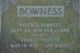 Marker - Heath L. Bowness fron