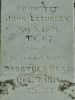 Marker - John Lefurgey front